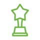 green awards icon